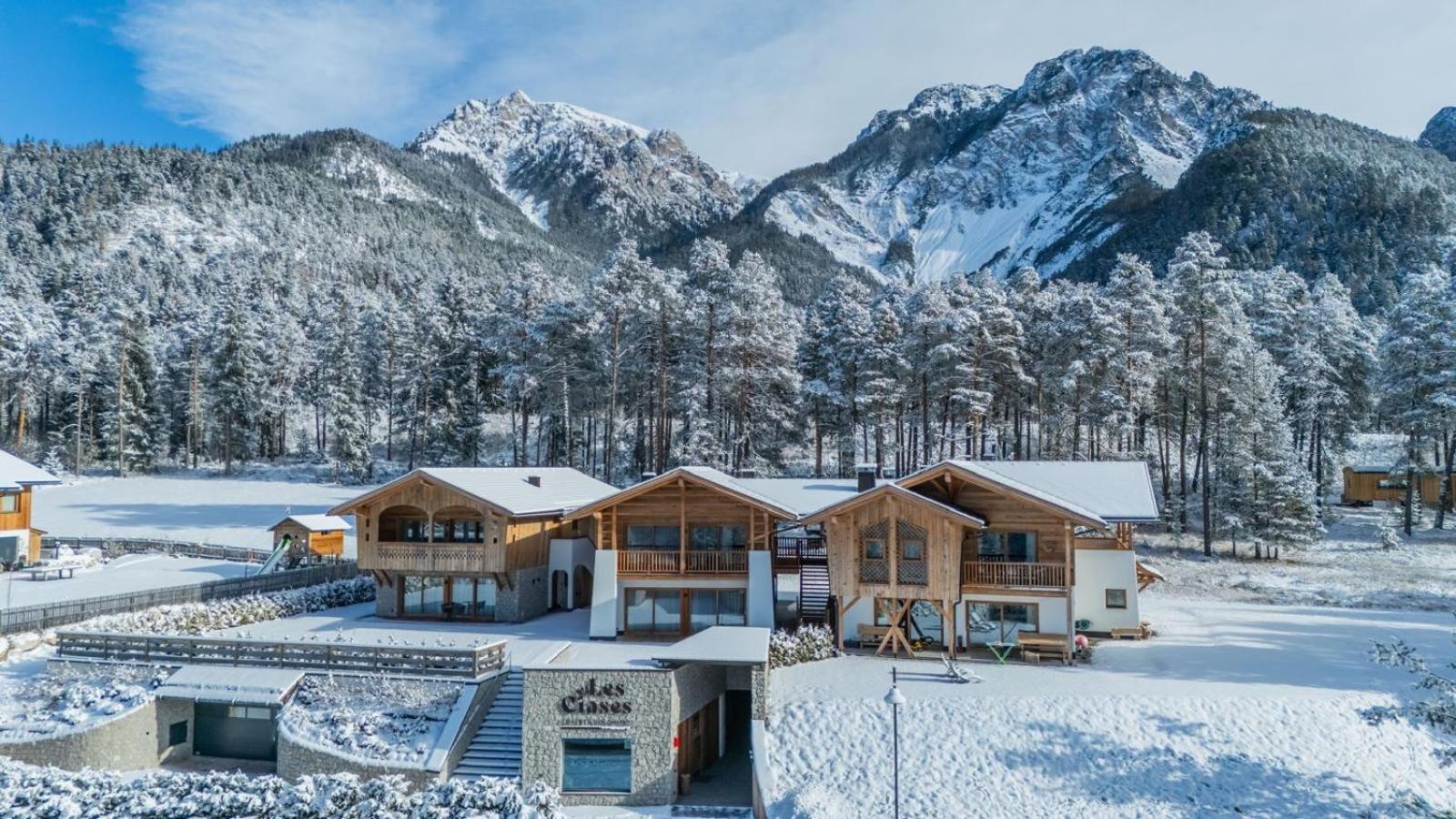 Les Ciases Chalets Dolomites San Vigilio Di Marebbe Zewnętrze zdjęcie