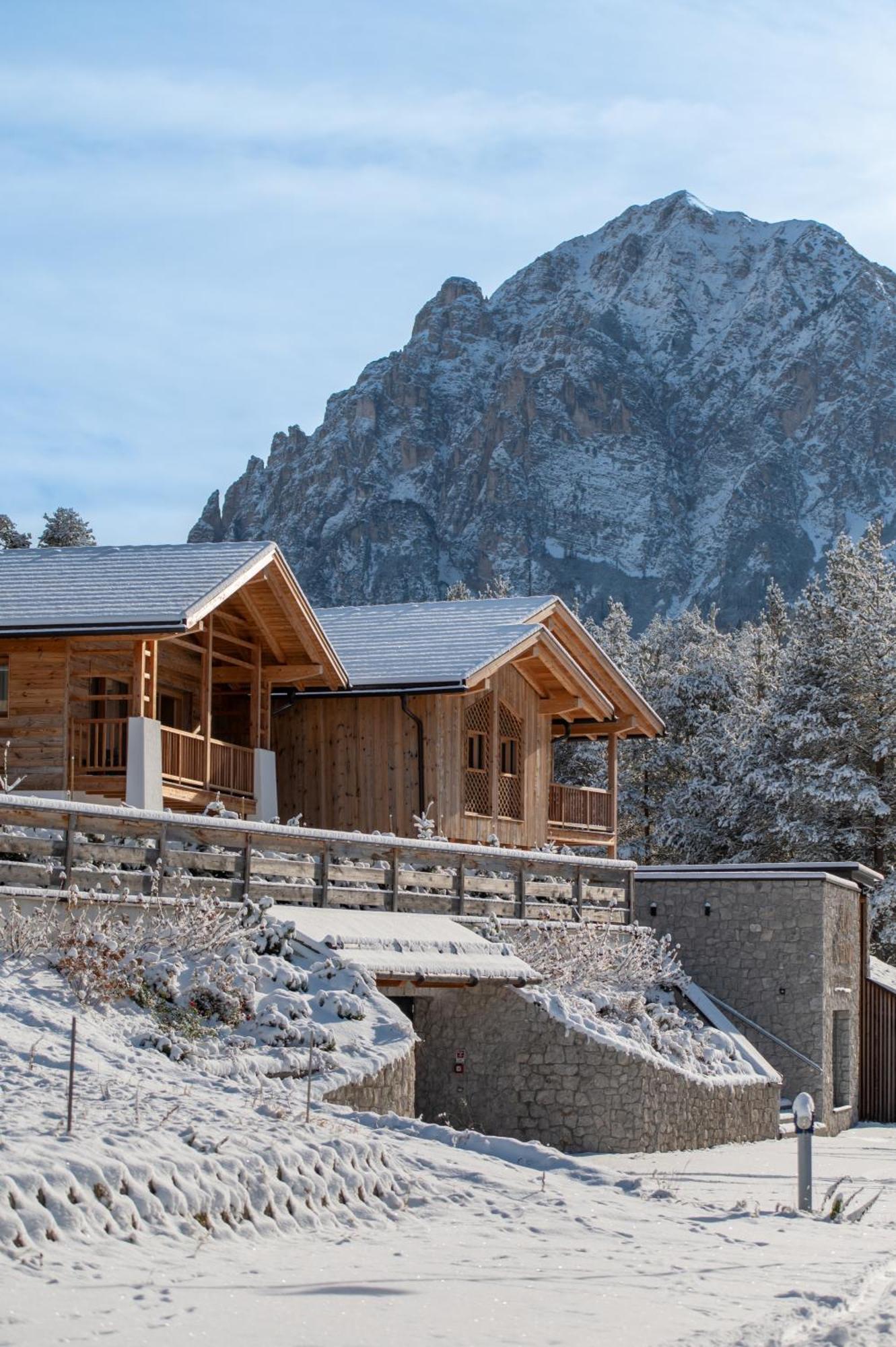 Les Ciases Chalets Dolomites San Vigilio Di Marebbe Zewnętrze zdjęcie